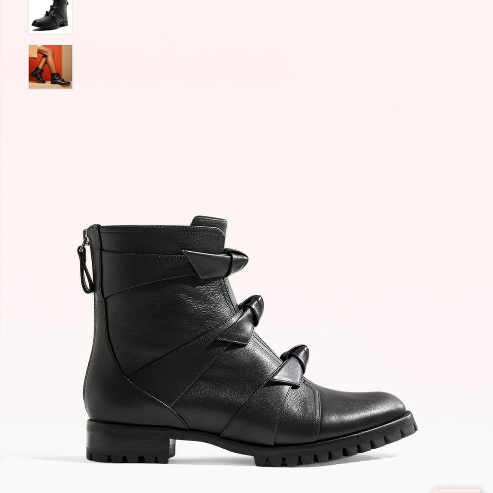 Alexandre Birman Lolita Waterproof Bootie 15 Black - Picture 7 of 13